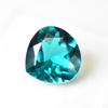 RARE 11x11mm Pear Cut CERTIFIED Natural FLAWLESS Green Garnet Loose Gemstone