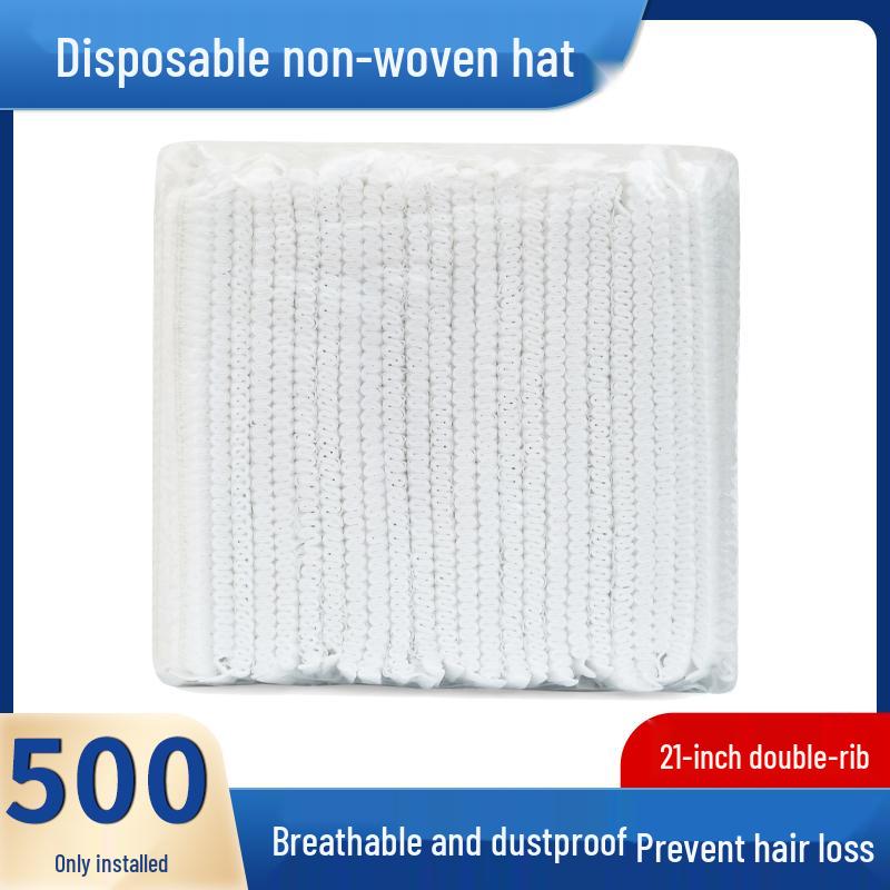Disposable Non-woven Dustproof Work Cap for Kitchen & Catering