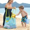 Yogodlns Summer Mesh Bags for Women Handmade Braided Shoulder Beach Bag Bohemia Style Seaside Tote Large Capacity Handbag