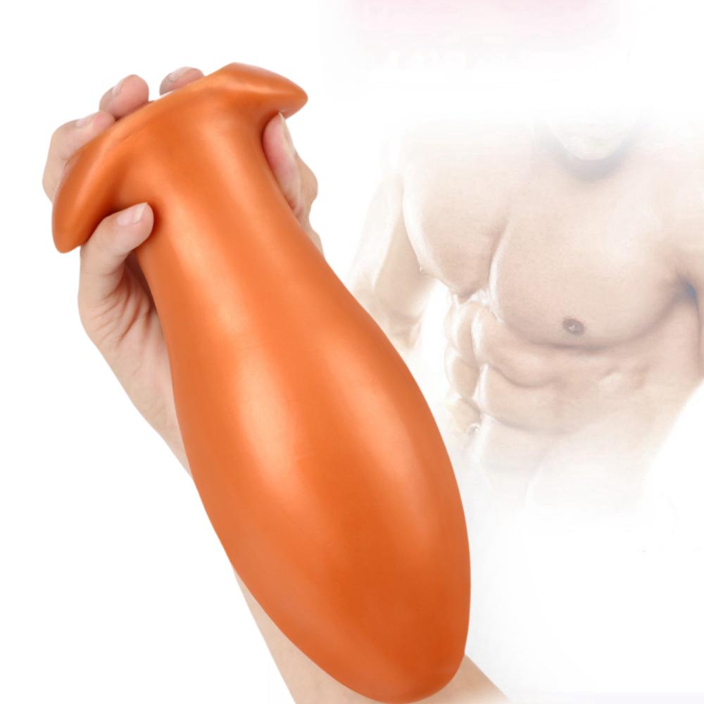 Huge Anal Plug Silicone Soft Anal Dildo Big Butt Plug Prostate Massage Anus Masturbator Dilator Adult Sex Toys for Men Woman Gay
