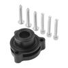 1Set Black BOV Vent Valve Adapter,For Ford Escape 1.5L/1.6L/2.0L EcoBoost Models 2013-/1.6L EcoBoost Models 2013-