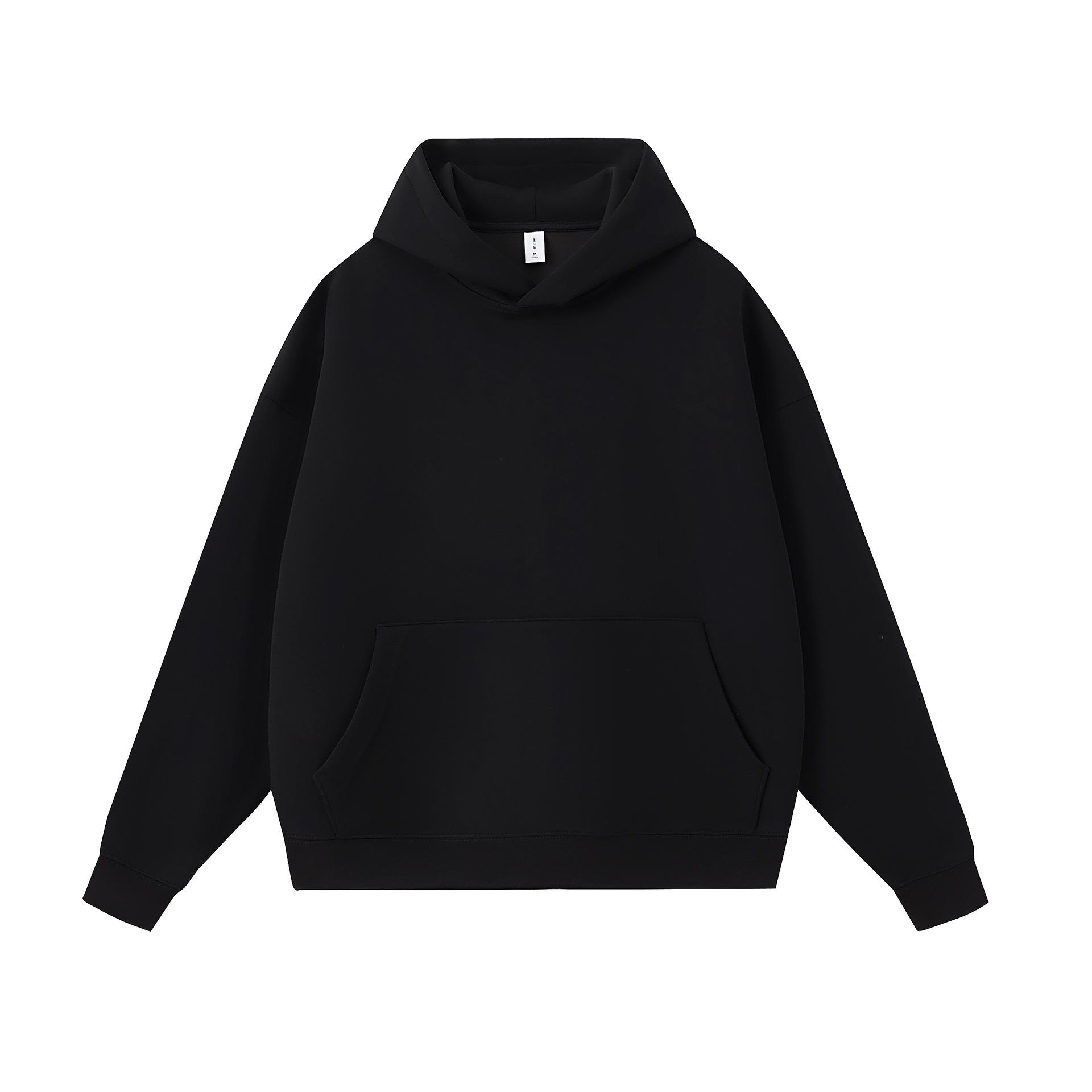 

Custom Heavyweight Trendy Liquid Cotton Drop Shoulder Hoodie - 400g Solid Color 9885 S