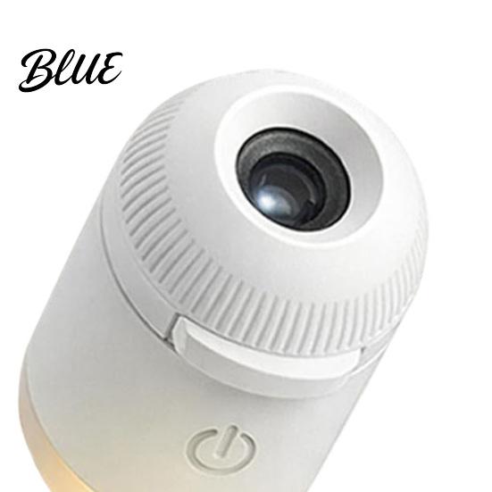 Cozy Night Light with Stars 2-in-1 Star Projector Touch Control Adjustable Brightness USB Kids