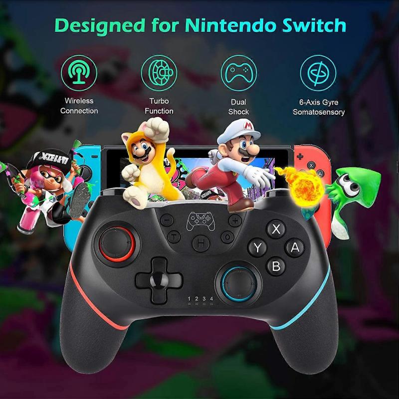 Controller for Nintendo Switch Wireless Controller for Nintendo Switch/Switch Lite/Switch OLED/PC Bluetooth Controller Pro Switch Compatible with All