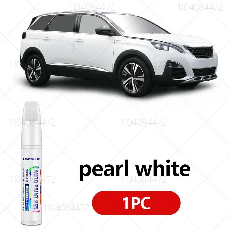 

Car Paint Repair Pen Paint Scratch Repair Accessories For 2017-2025 Peugeot 5008 GT P84 Black Pearl White Red Blue Gray Brown перлина білого кольору