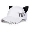 Five Blade Wrench Star Pointed Cat Ear Baseball Cap Women Cute Outdoor Travel Hat Fashion Hiphop Hats Outdoor Sun Protection Versatile Caps