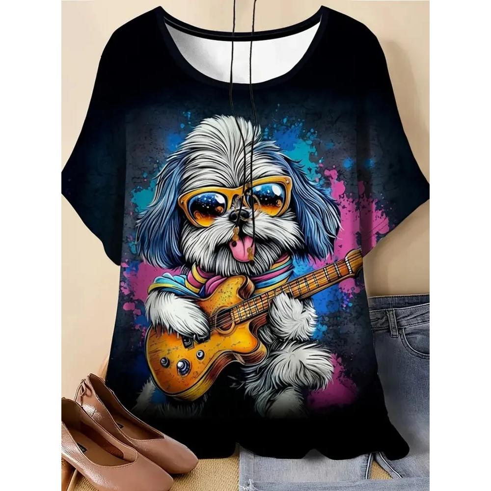 Casual Simple Women s Versatile Top Short Sleeve Daily Comfort T-Shirts Women’s XS