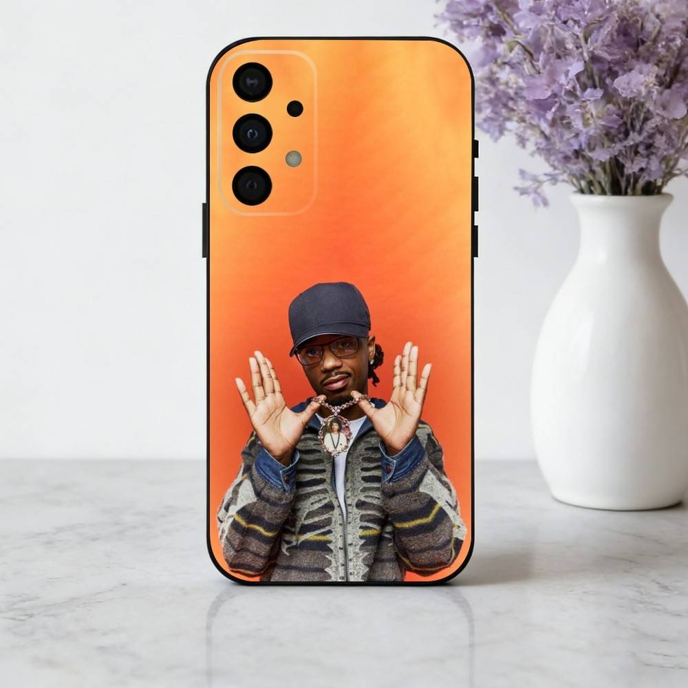 

M-Metro-O COOL B-Boomin-N Phone Case For Samsung Galaxy A73,A72,A71,A70,A53,A52,A51,Soft Silicone Black Cover Samsung a50 30s 50s
