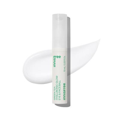 Pallina luminosa per occhi e viso al tè verde e acido ialuronico 10 ml