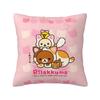 Niestandardowe poszewki na poduszki Rilakkuma Urocza poszewka na poduszkę Dekoracja Salon Kwadratowa poszewka na poduszkę
