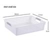 LIJIA FITMENT White Desktop File Storage Baskets (5-Pack)
