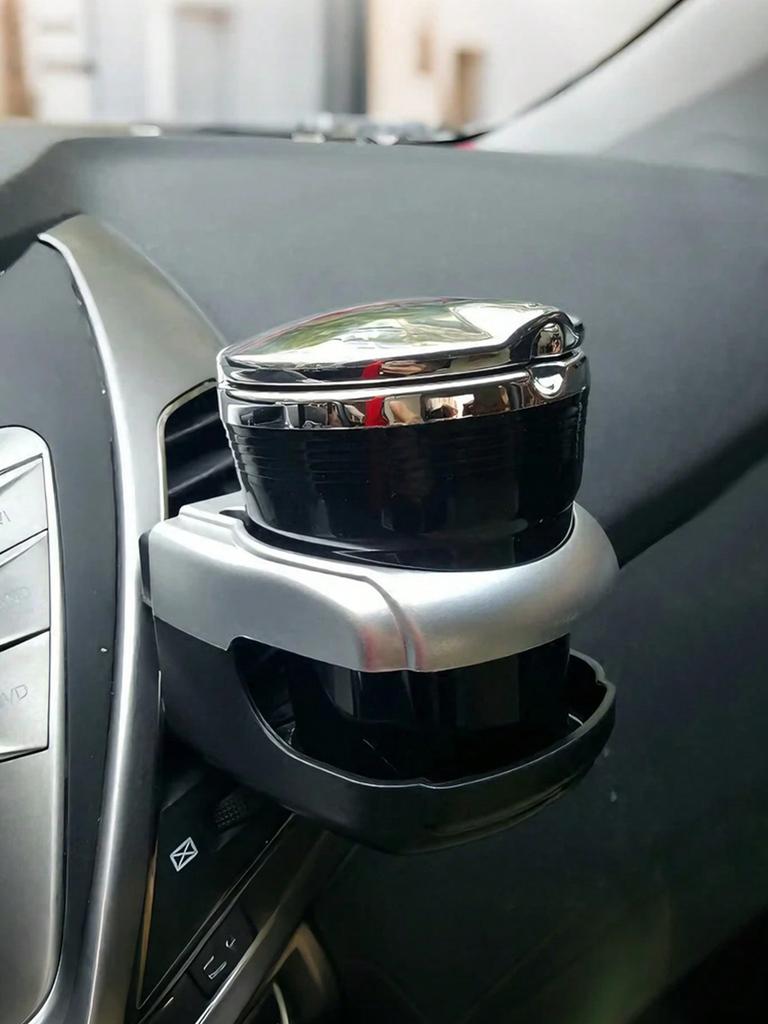 Universal Car Air Vent Cup Holder, ABS Plastic Drink Bottle Can Holder with Stable Clip & Non-slip Base