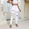 Skinny Ripped Jeans for Women High Waisted Stretch Butt Lifting Jeans Slim Fit Denim Pants Jeggings Jeans