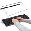 Acrylic Computer Keyboard Stand 78-Keys Keyboard Riser Lift Tray Non-Slip Transparent Desktop Keyboard Holder Office Supplies