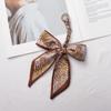 Silk Scarf Pendant Keychain: Versatile Bag Charm & Keyring
