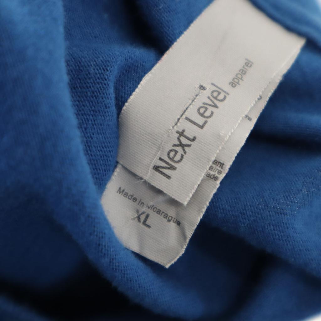 Next Level apparel Short sleeve T-shirt XL Blue Men's Used