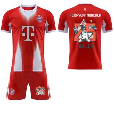 2025-26 Bayern Home Jersey #9 Kane #10 Musiala Football Jerseys