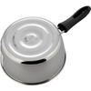 Wahei Freiz RR-6886 16cm Stainless Steel Saucepan with Glass Lid, Induction and Gas Compatible