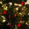 Christmas Tree Baubles Shatterproof Christmas Tree Bauble Ornaments Red Set 60x