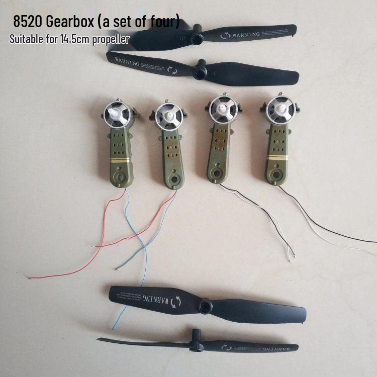 DIY Quadcopter Drone with Motor Gearbox Accessories