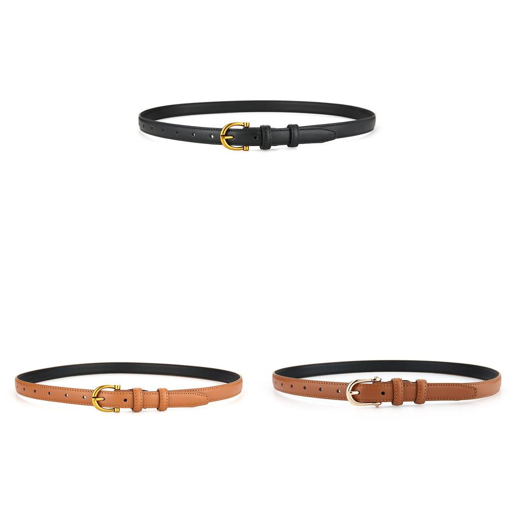 Womens Leather Belt Fashion Casual Elegant Genuine Leather For Office And Daily Wear