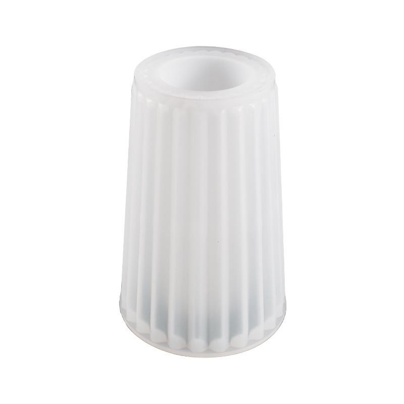 Poppy DIY 3D Striped Epoxy Resin Vase & Pen Holder Mold Silicone
