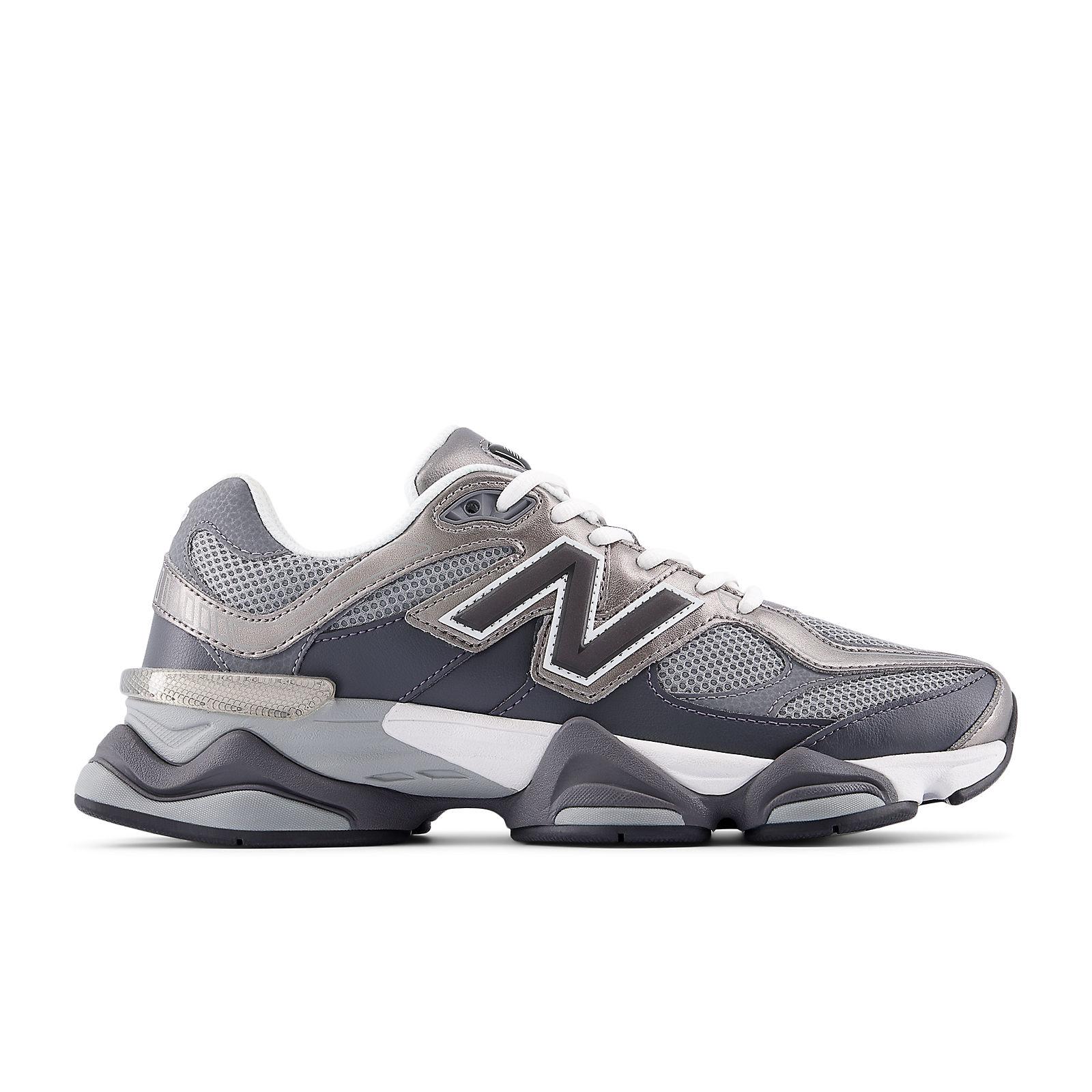 New Balance 9060 Sneaker atmungsaktiv Schnürung Grau 43 grau