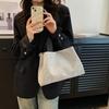 Elegant Reusable Tote Bag Large Capacity  Purse Retro Casual Bags Fashion Shoulder Bags Corduroy Women Handbags