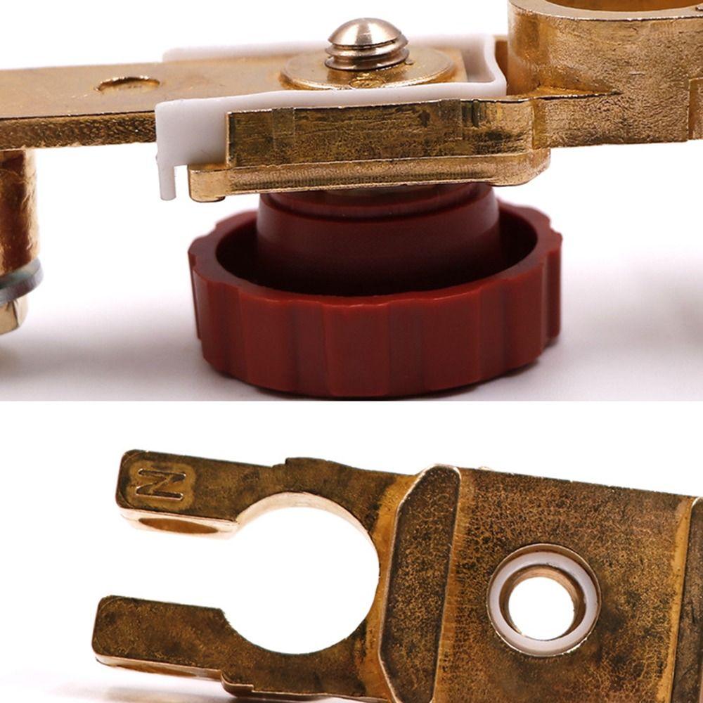 Pure Copper/Aluminum Zinc Zinc Alloy Power Cut Off Kill Switches Auto Battery Disconnector  Boat/Yacht