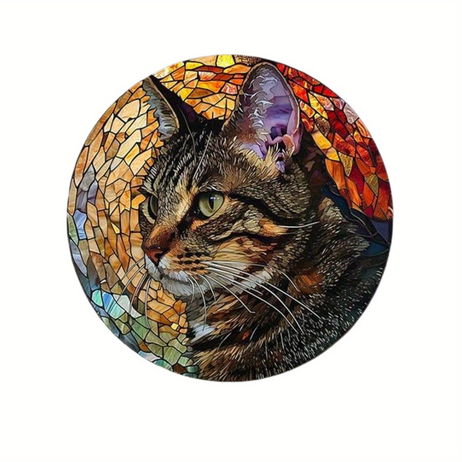 

1 шт. 2d плоский круглый деревянный знак - 20 см художественная роспись венок декоративные тарелки входной декор подарочная маска тема для бара клуба дома декор стены комнаты 20cm*20cm