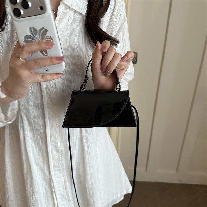 Women Fashion Simple Retro Handbag Korean Style Shoulder Crossbody Small Square Bag