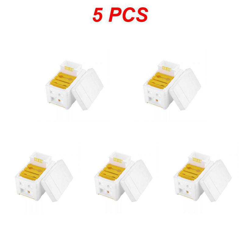 Cutie de reproducere albinelor Regina Cutie de împerechere Cutie de spumă pentru stup de albine Cutie de polenizare de grădină pentru apicultor Cutie de reproducere a albinelor Echipament de apicultura