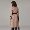 Women's Wool Blend Double-Faced Long Coat