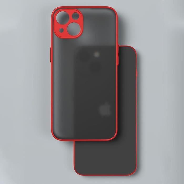 Coque - BOOLING - Pour iPhone 14 Plus - Antichoc - Texture antidérapante - Mat
