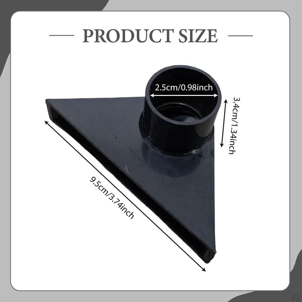 Aquarium Duckbill Nozzle Pump Return Pipe PVC Material Stable Easy Cleaning