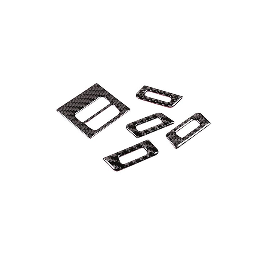 For BMW 3 Series E90 E92 E93 2005-2012 Low profile Carbon Fiber Air Vent Outlet Decorative Paste