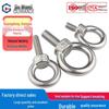 304 Stainless Steel Round Lifting Eye Bolt with Loop (M4M5-M20)