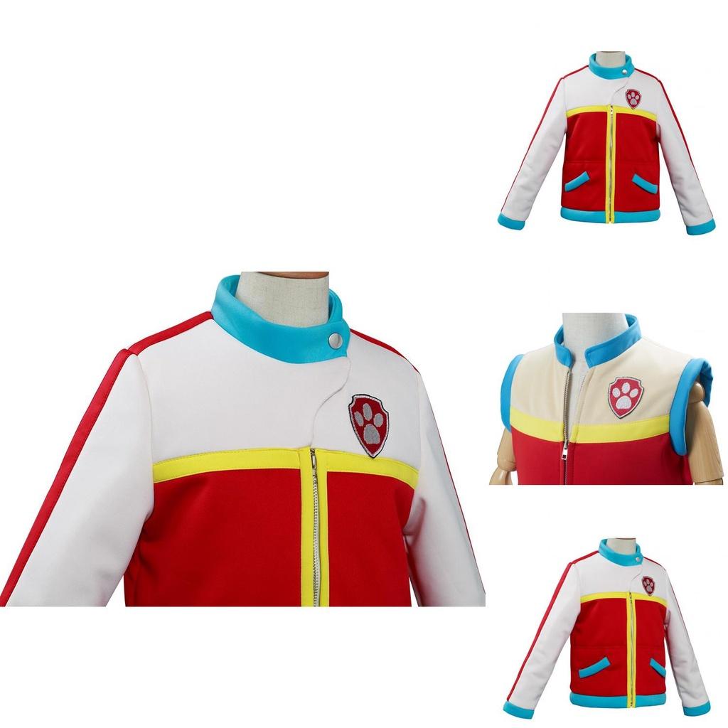 Jachetă de căpitan Ryder pentru copii și adulți, costum de Halloween și cosplay, Patrula Cățelușilor
