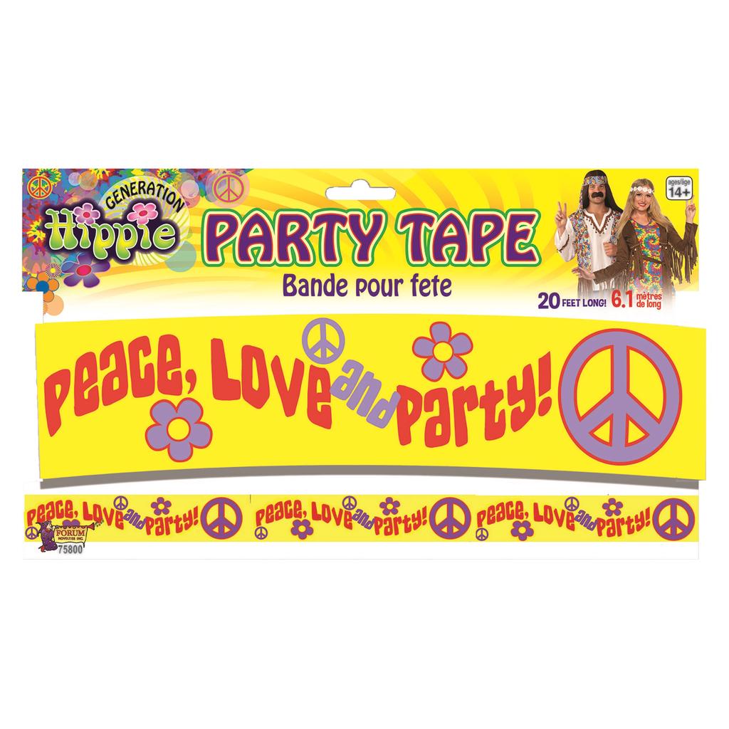 Buy Bristol Novelty Hippie Party Tape () UTBN1329 at affordable