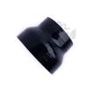 1PC Straight Silicone Reducer Intercooler Coupler Adapter Hose ID51 54 57 60 63 64 67 70 75 76 80 83 85 76mm 3PLY Gloss Black