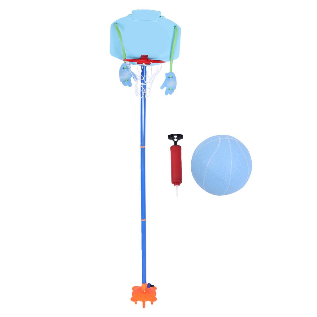 Water Sprinkler for Kids Outdoor Play Rotating Water Sprayer Toy for Backyard Garden Basketball Loop Backboard