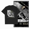 Coolmind ZF025 100% Cotton Big  Size Streetwear Vintage Men Tshirt Loose Exclusive Graphic Men T Shirt Cotton Tee Shirts