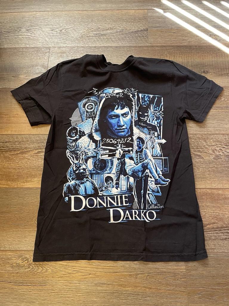 Donnie Darko Movie Rare Graphic Tee T-Shirt Top Mens T-Shirt Tee Top Unisex