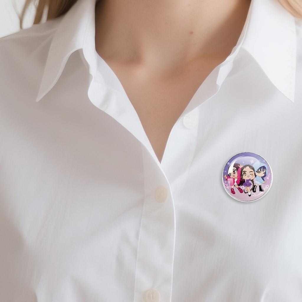 A Well-known Team Supporting Brooch Around The Anime, Collectible, Perfect Gift For Boys And Girls