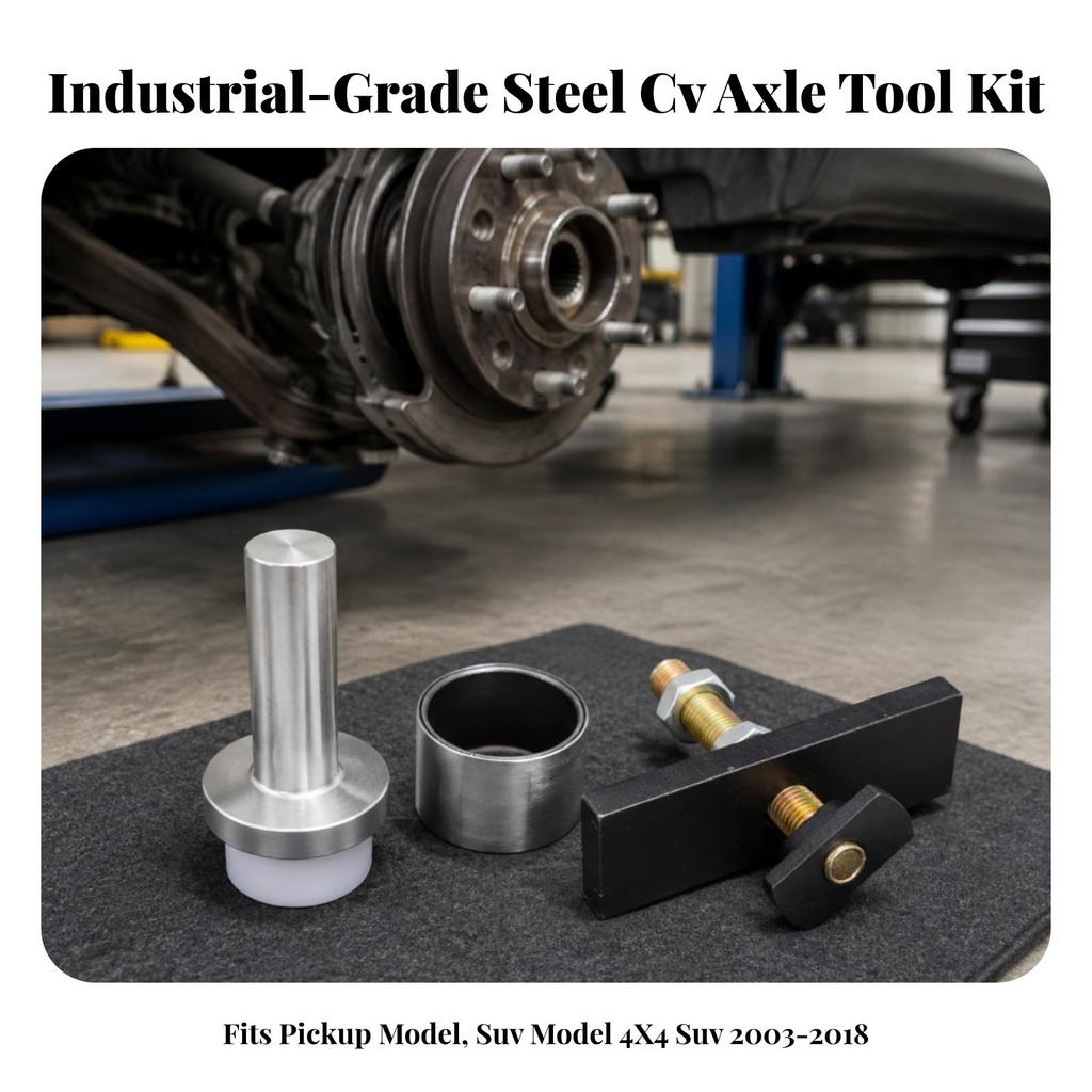 CV Axle Bearing Removal Tool Kit Damage-Reducing for Repair Shops