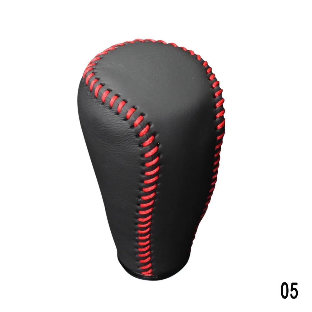 Auto-Schaltknaufabdeckung aus PU-Leder, rutschfester Griff, Schutzabdeckungen für manuelle Geschwindigkeit, für Toyota Camry RAV4