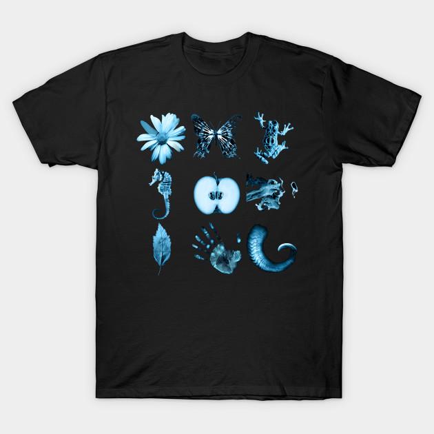 

Men Black Print T-shirt All Nine Glyphs Of Fringe No-Cut Transfer Paper Print Cotton Tshirt M чёрный