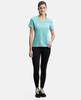 Women's Super Combed Cotton Elastane Stretch High Rise Leggings with Ultrasoft Waistband