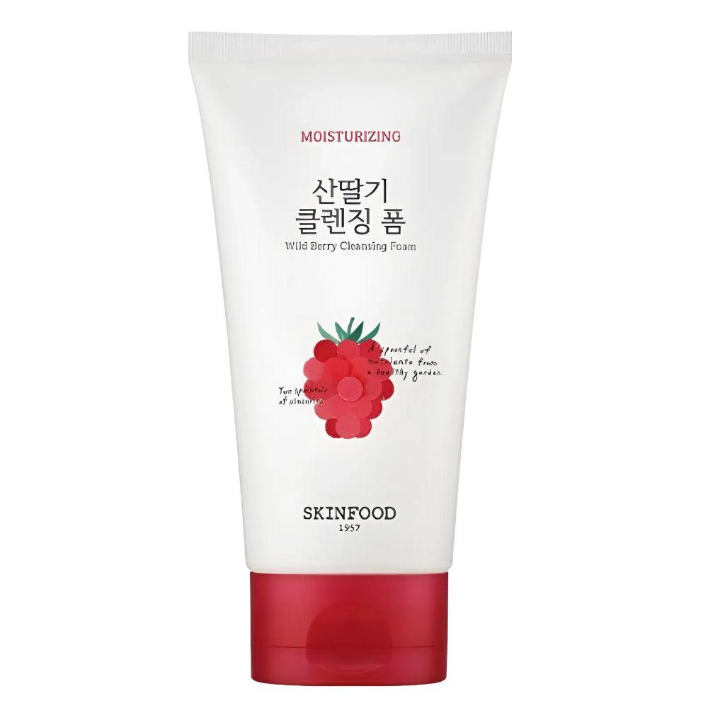 Skinfood Veggie Garden Raspberry Cleansing Foam Brightening Hydrating Face Wash 150ml