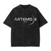 Men Womens Tshirt Artemis Ii 2026 Rocket Launch Mission To The Moon Artemis 2 Washed T Shirts Harajuku  Beach Tee Shirt